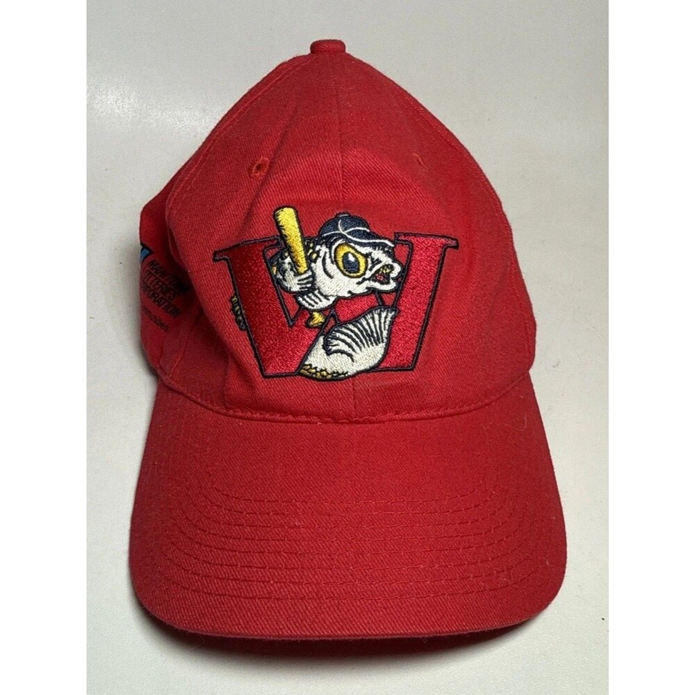 Vintage Winnipeg Goldeyes Baseball SnapBack Hat 2009 Red 3 Millionth Fan SGA